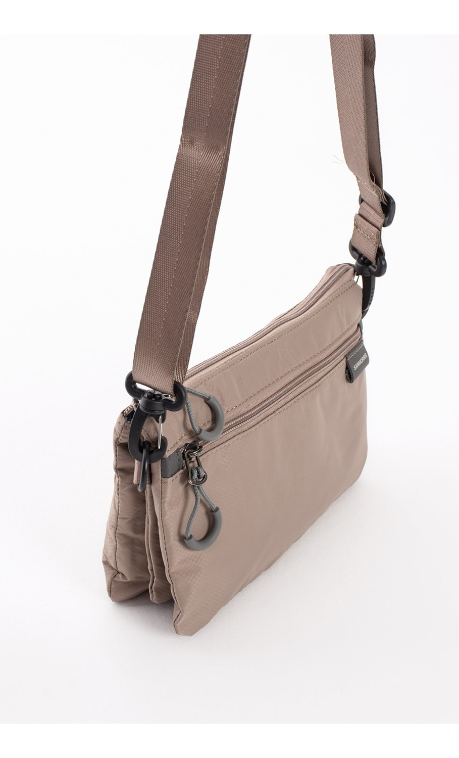 Sanmorris Unisex 7 Bölmeli Suya Dayanıklı Paraşüt Kumaş Fonksiyonel Çapraz Askılı Çanta görsel 2