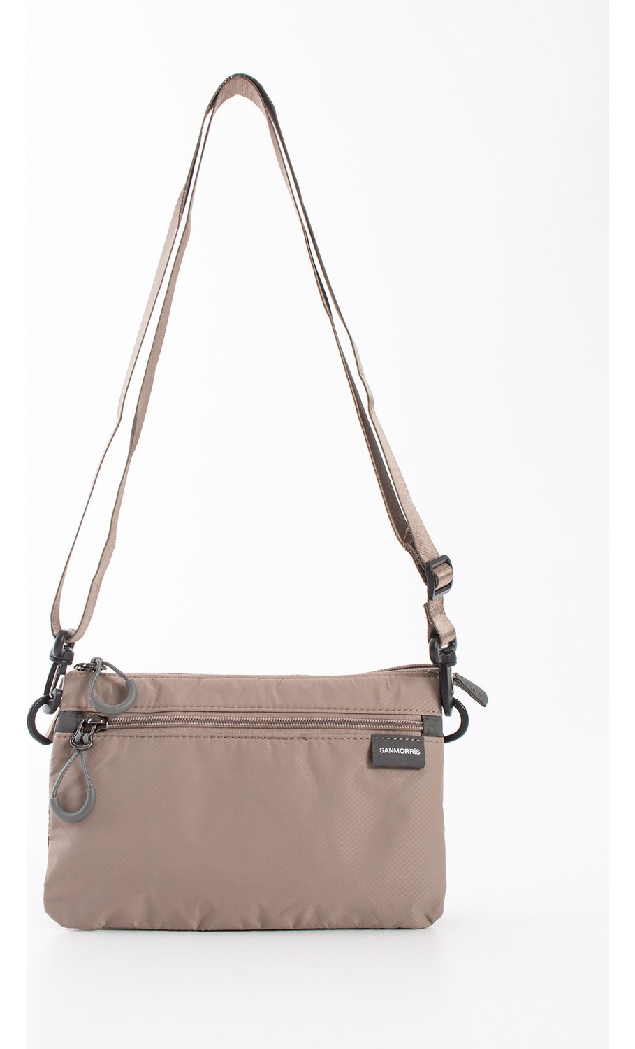 Sanmorris Unisex 7 Bölmeli Suya Dayanıklı Paraşüt Kumaş Fonksiyonel Çapraz Askılı Çanta görsel 6