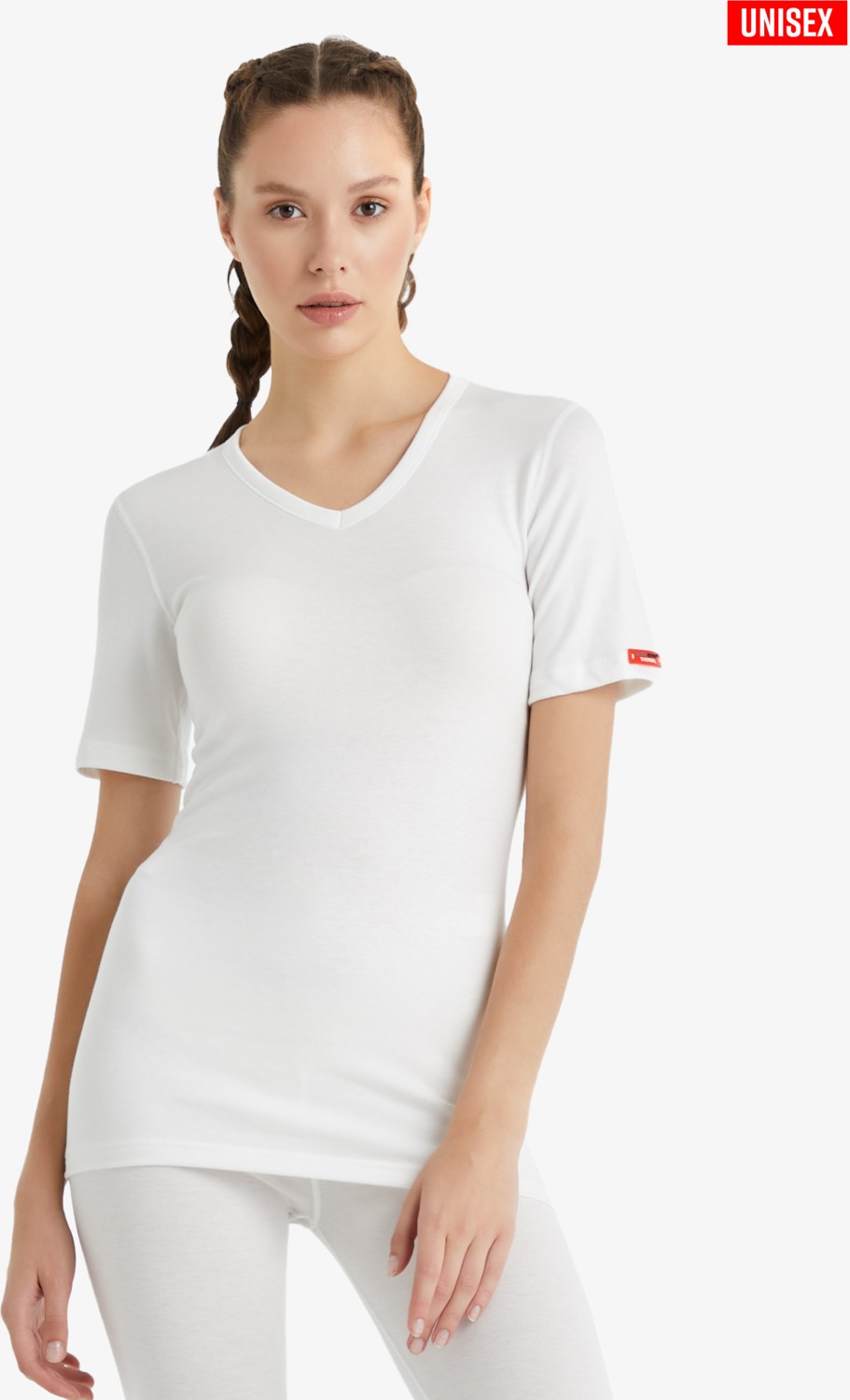 Blackspade Unisex Termal Tişört, V Yaka, Isı Tutucu Kışlık Iç Giyim 1263 görsel 8