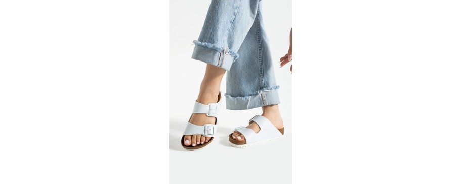 Sivarro Mantar Taban Unisex Çift Tokalı Terlik, Ortopedik, Hafif, Kaymaz Taban görsel 2