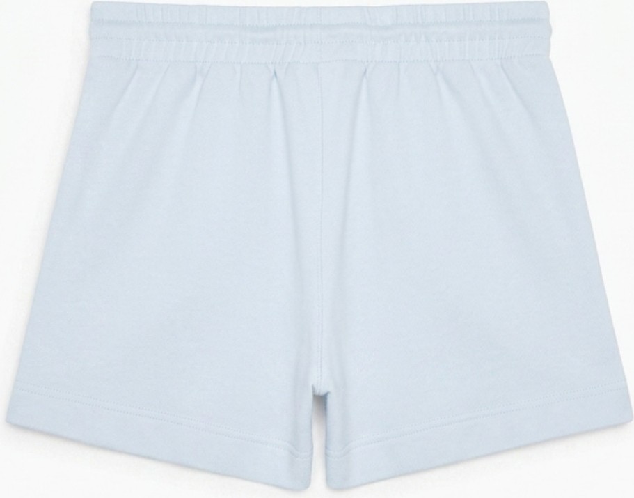 Soft & Basic Kadın Rahat Kalıp Cepli Beli Lastikli Kısa Paça Mavi Şort görsel 6