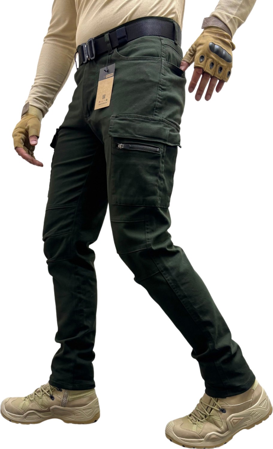 Polviton Erkek Kargo Pantolon Taktikal Combat Outdoor