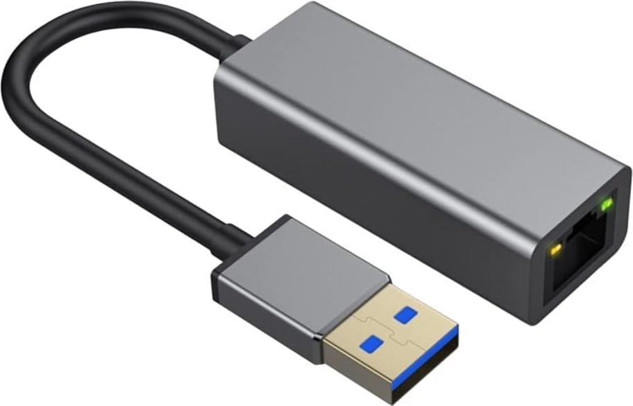 Aesco Coverzone USB To RJ45 Adaptör 2.5 Gigabit Pc Laptop Telefon Usb-A To RJ45 Çevirici USB To Ethernet Lan Çevirici (Usb To Ethernet) ZR622 görsel 3