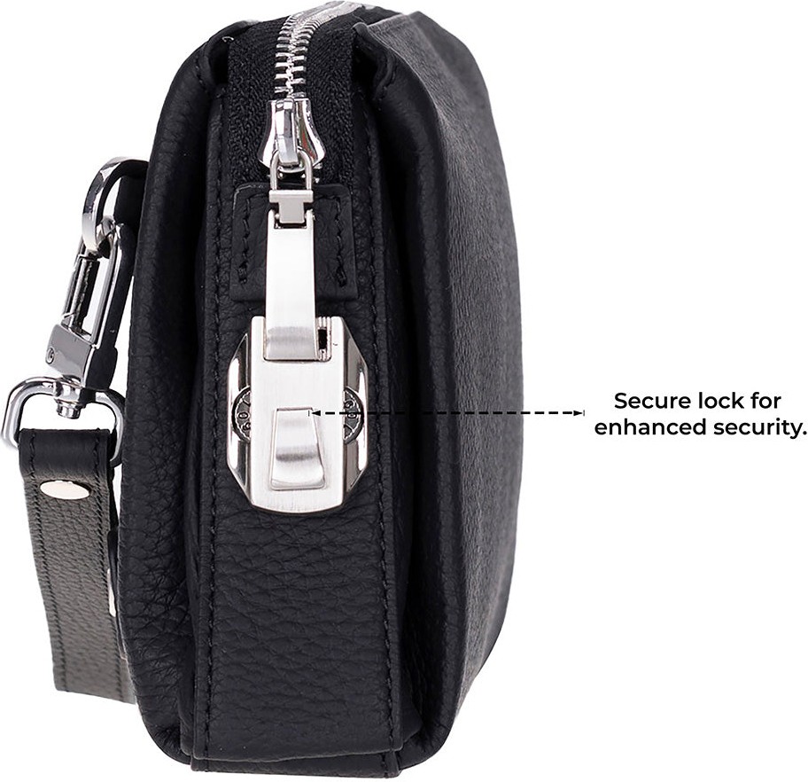 BloominBag Forte Wrist Kilitli Clutch Çanta Deri Eco-friendly Tasarım görsel 4