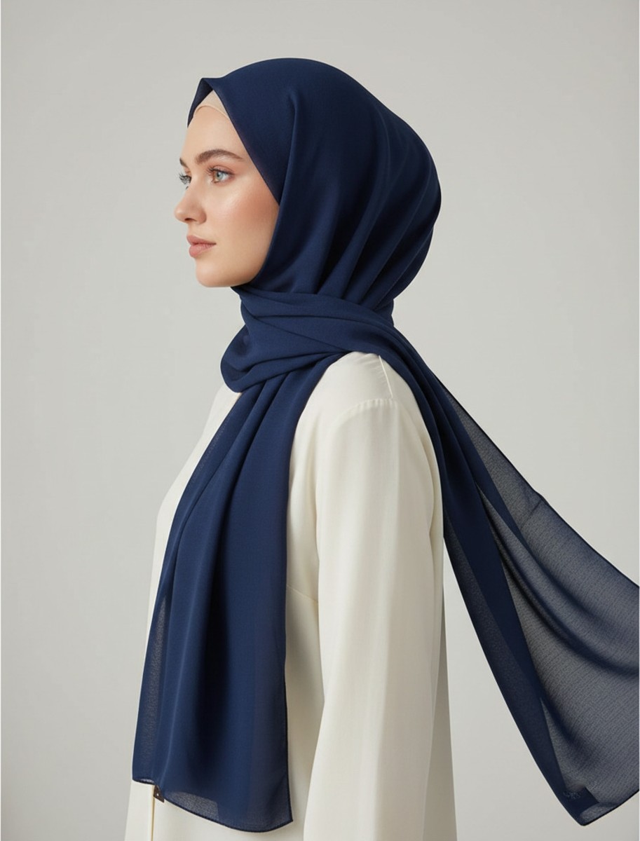 Berussa Caz Şal 70X185 görsel 6
