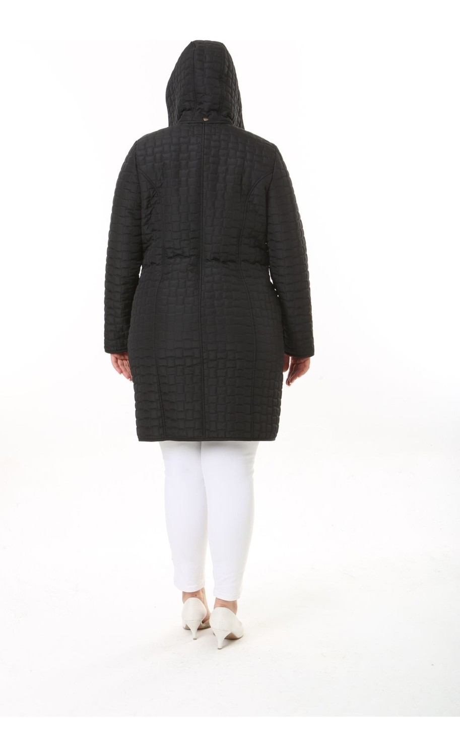 TUTveAL Collection Kapitone Mont, Kaban, Içi Kürklü Kapitone Mont ,büyük Beden Mont, Su Itici Mont, Vizon Rek görsel 5