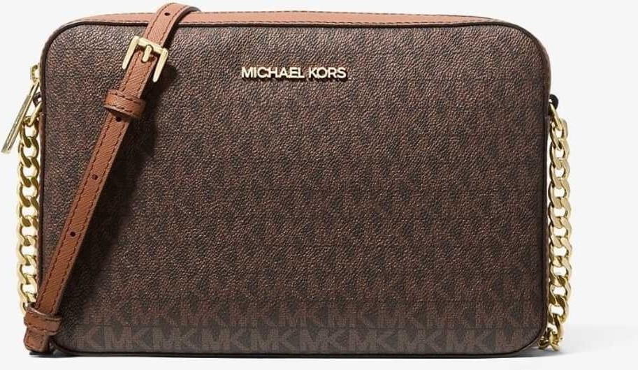 Michael Kors Jet Set Çapraz Askılı Kadın Çanta Kahverengi Suni Deri ile Şık ve Fonksiyonel