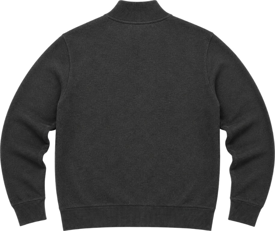 Battal Moda Erkek Büyük Beden Antrasit Arven Dik Yaka Cepli Triko Hırka 5xl-6xl-7xl-8xl görsel 5