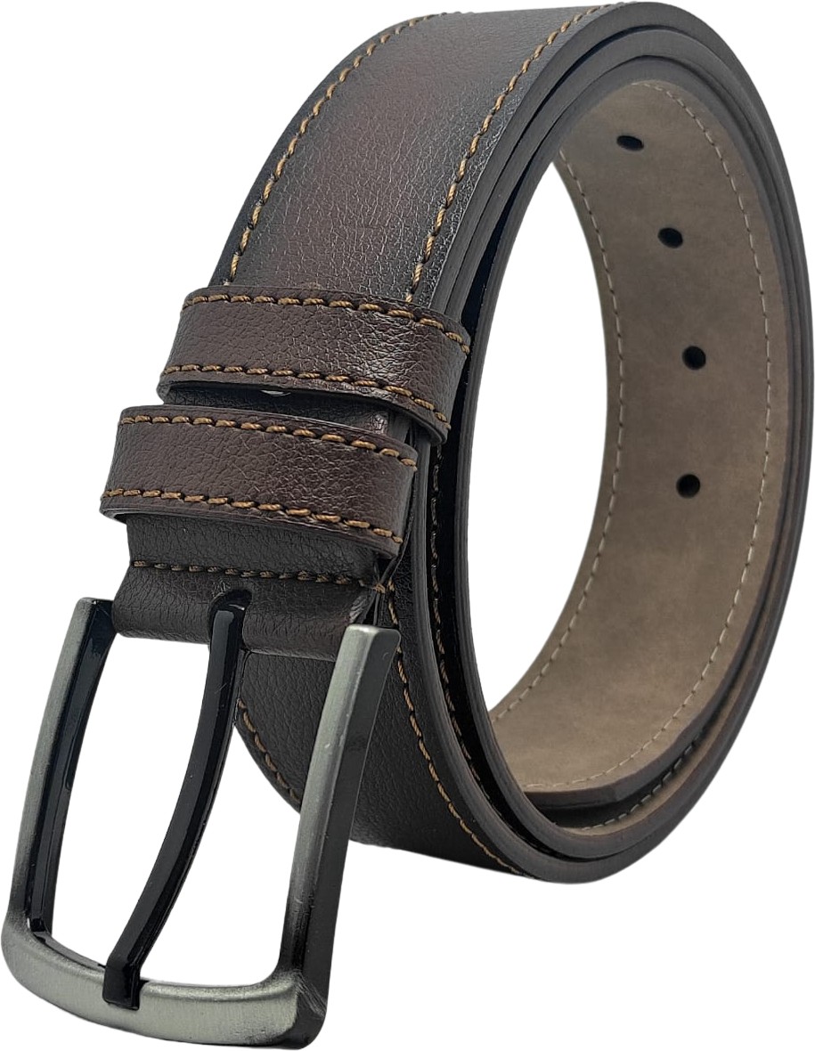 Genuıne Leather Eds Company Genuine Leather Company Eds Erkek Siyah Spor Kemer