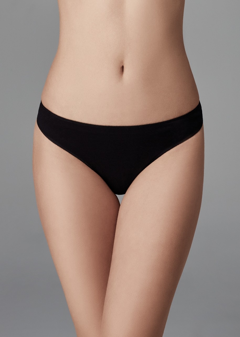 Dagi Kadın 3'Lü Slip Siyah %95 Cotton %5 Elestane Nefes Alabilir Kumaş