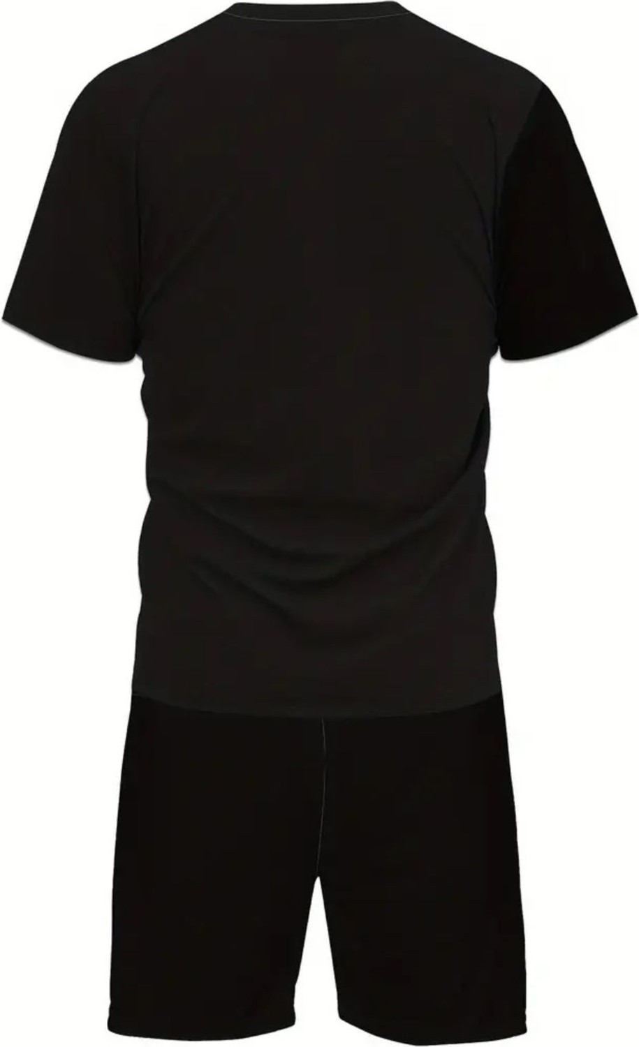 Yoho Sport Oversize Panter Baskılı Ünisex Yazlık T-Shirt ve Şort 2 Li Set Combin Takım görsel 2