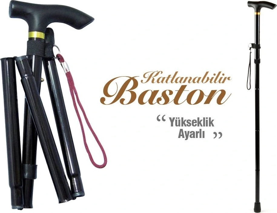 Çerçici Katlanabilir Baston görsel 3