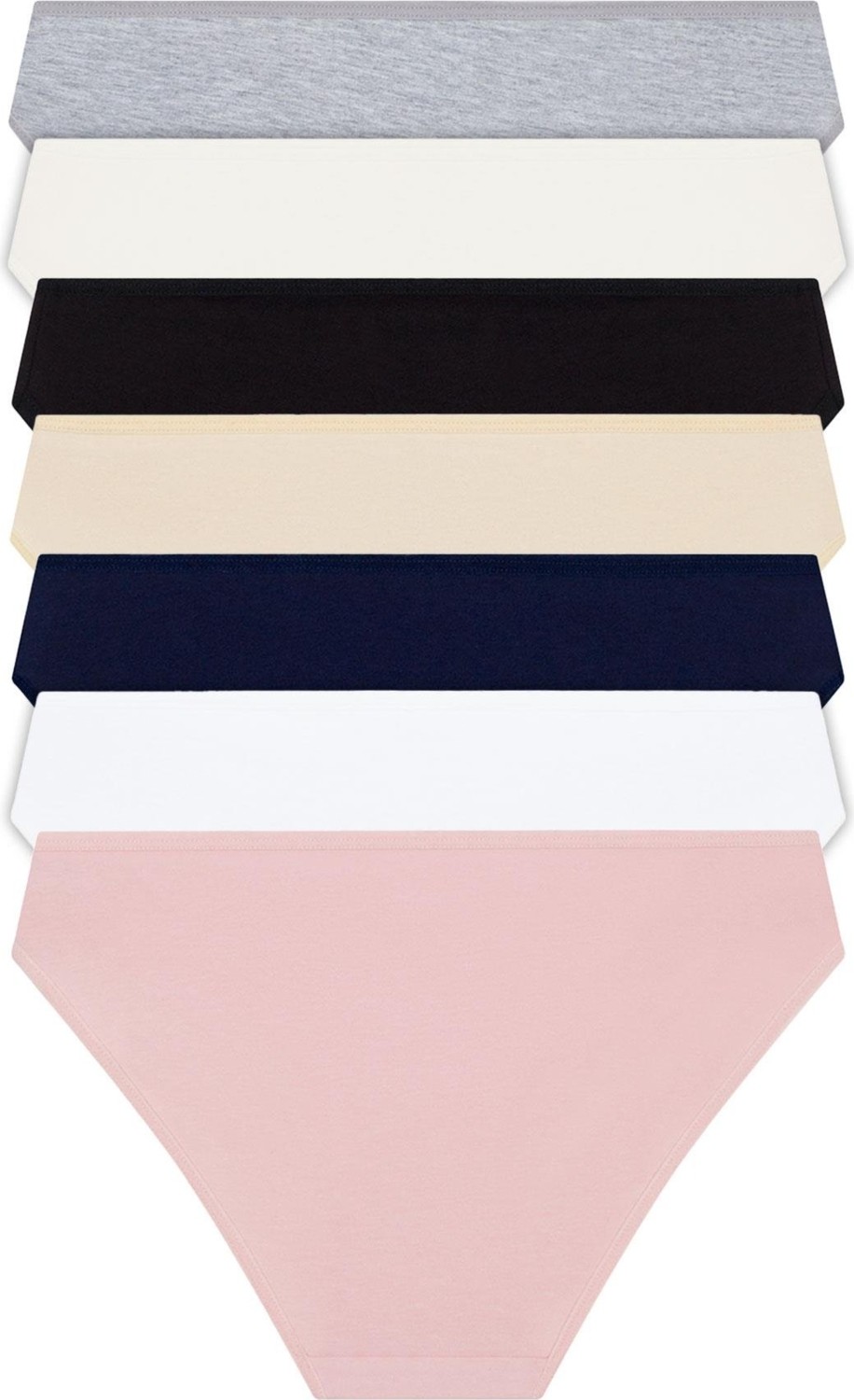 Cottonhill Basic Pamuklu Kadın Bikini Külot 7'li Paket görsel 3