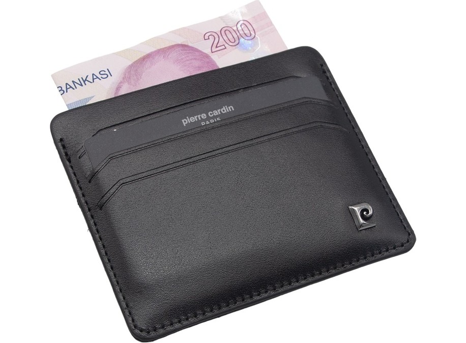 Pierre Cardin Kahve Unisex Deri Kartlık 046D06 görsel 2
