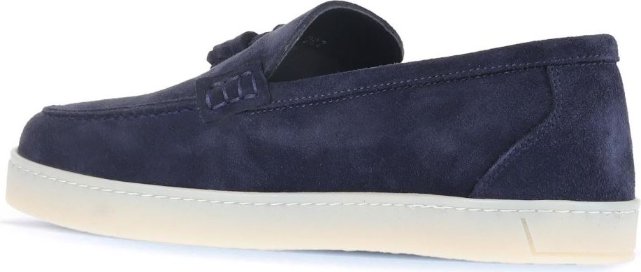 Bueno Shoes Lacivert Süet Erkek Loafer 07MA22372026 görsel 4