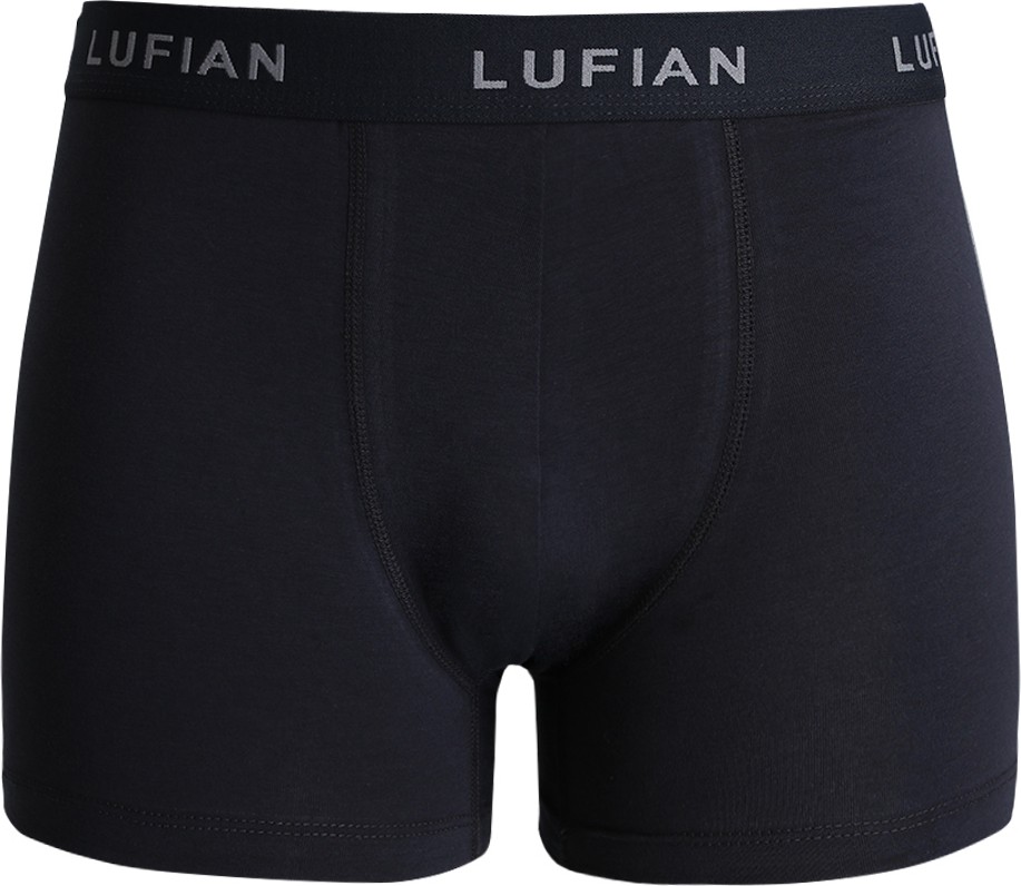 Lufian Dany Erkek Pamuklu Boxer Siyah görsel 2