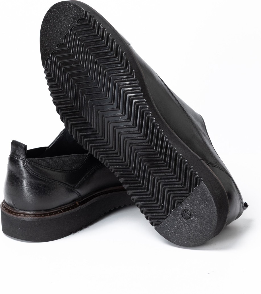 John May Erkek Oxford ( Klasik) KA-26Y-C4627 John May Casual Shoe Black Bambi görsel 5