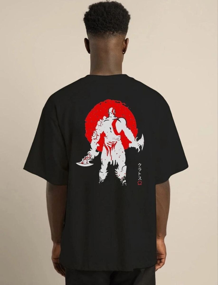 Fantastik Store Erkek Baskılı T-Shirt Kısa Kol Bisiklet Yaka Regular Fit Rahat Kalıp Günlük Tişört - Siyah görsel 2