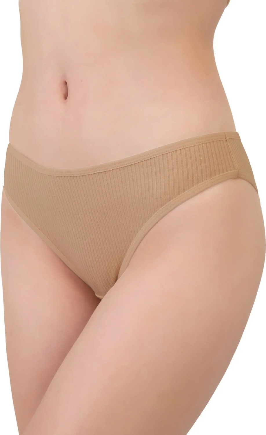 Cottonhill Kadın Fitilli Kaşkorse Tanga Külot 5'li Paket-2 görsel 3