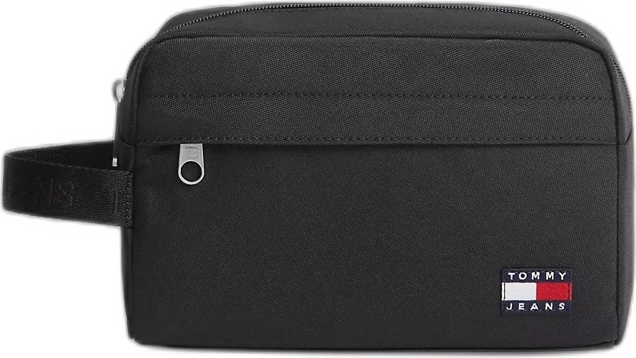 1001 Tommy Hilfiger Tjm Ess Daıly Washbag Çanta Erkek Black Tek Beden
