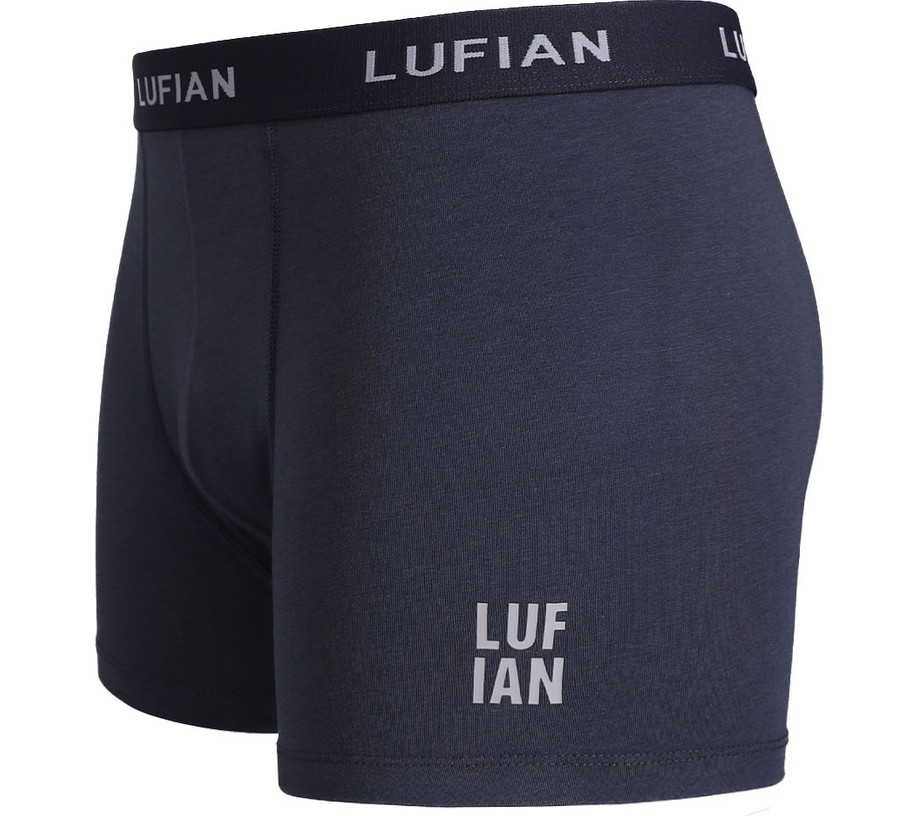 Lufian Darcy Erkek Pamuklu Boxer Siyah görsel 7