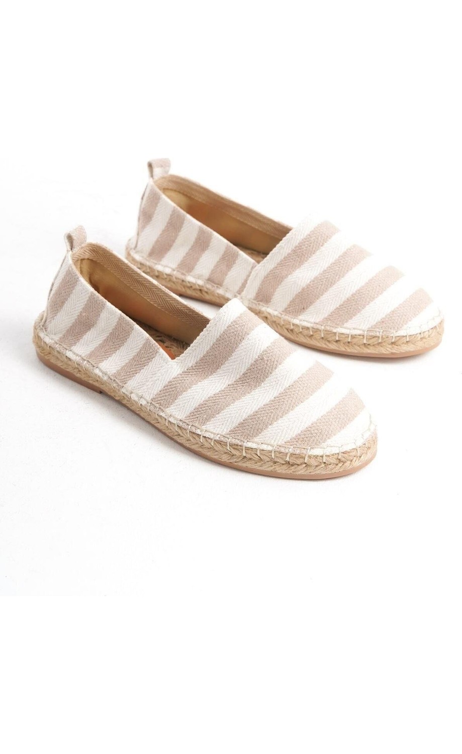 Mubiano Summer Erkek Jüt Taban Keten Mavi/beyaz Espadril -MSSR3535-MB görsel 6