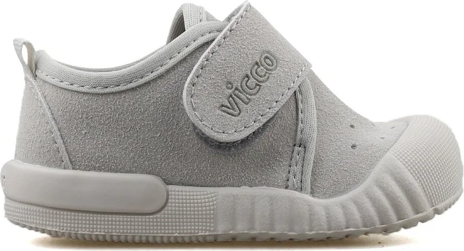 Vicco Anka Basic Unisex İlk Adım Ayakkabı Gri Renk Erkek Çocuklar İçin Konforlu Kullanım