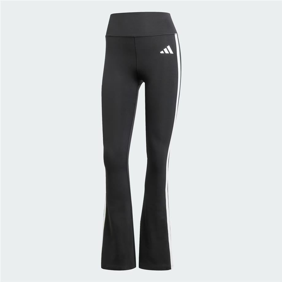 adidas Optime Essentials 3-Stripes Flared Tayt JD6544 görsel 7