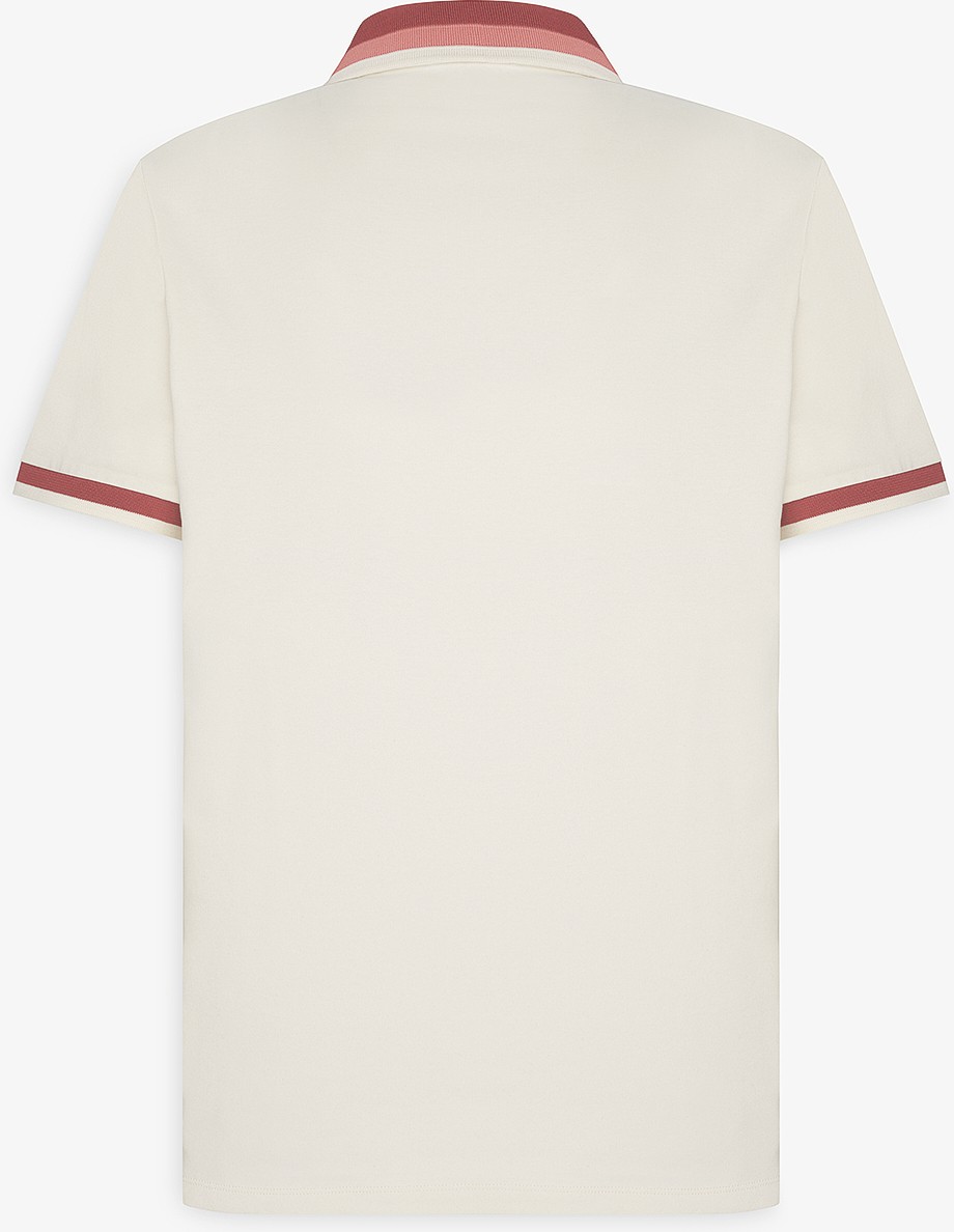 Altınyıldız Classics Erkek Ekru Bordo Regular Fit Rahat Kesim Polo Yaka %100 Pamuk Tişört görsel 8