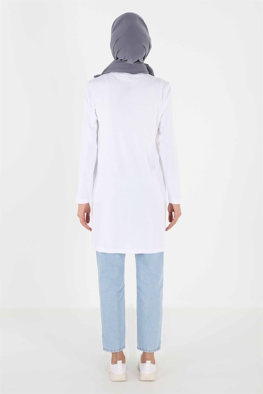 Plistre 1451_NAKIŞLI Basic Tesettür Tunik görsel 5
