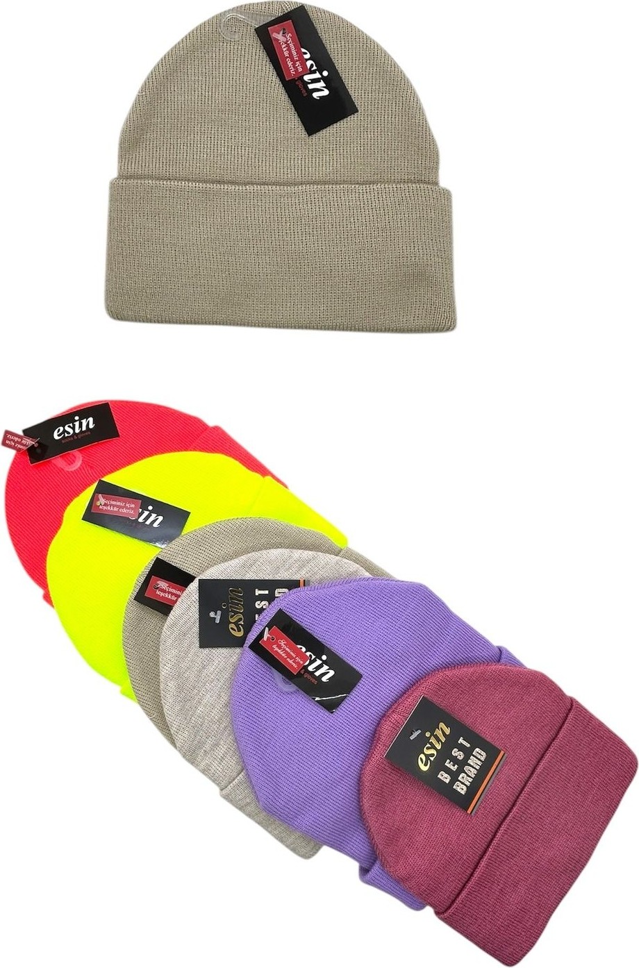 Black Arden Socks Renkli Kışlık Şapka Tek'li