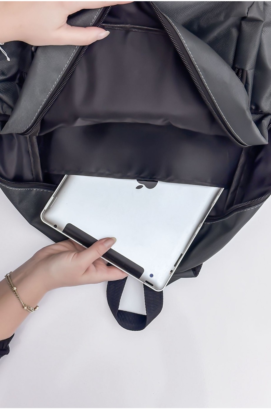 Bambus Home Spor Sırt Çantası - Ayakkabı Bölmeli , Tablet, Telefon Bölmeli , Su Geçirmez Sırt Çantası görsel 4