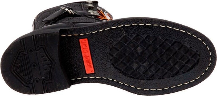 Harley Davidson New Worker Kadın Siyah Nubuk Bot görsel 5