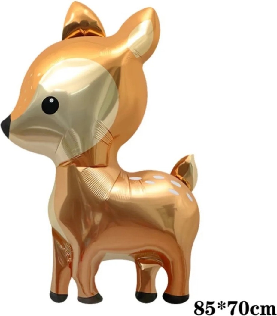 Feyza Design Altın Renkli Folyo Balon - Doğum Günü ve Partiler Için