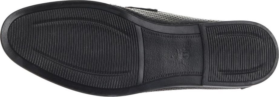 Bueno Shoes Siyah Deri Erkek Loafer 21ma412 görsel 5