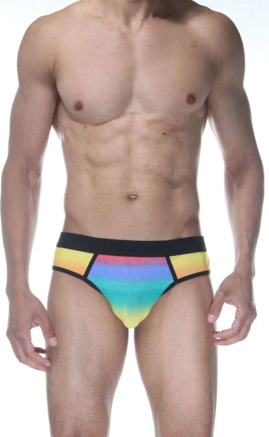 Nemere Gökkuşağı Jockstrap Fantezi Iç Giyim