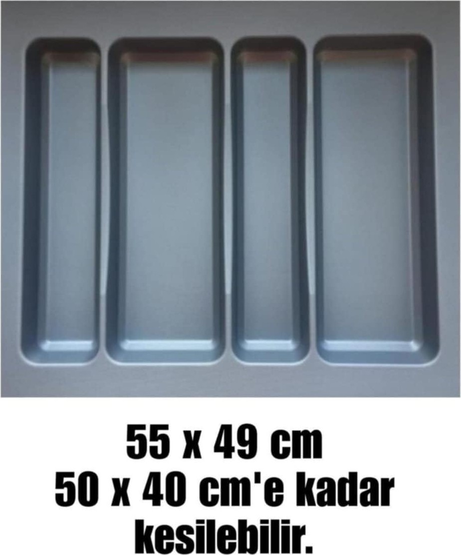 OEM Çekmece Içi Kepçelik Düzenleyici 55X49 cm (36.5X40 cm Kadar Kesilebilir) görsel 2