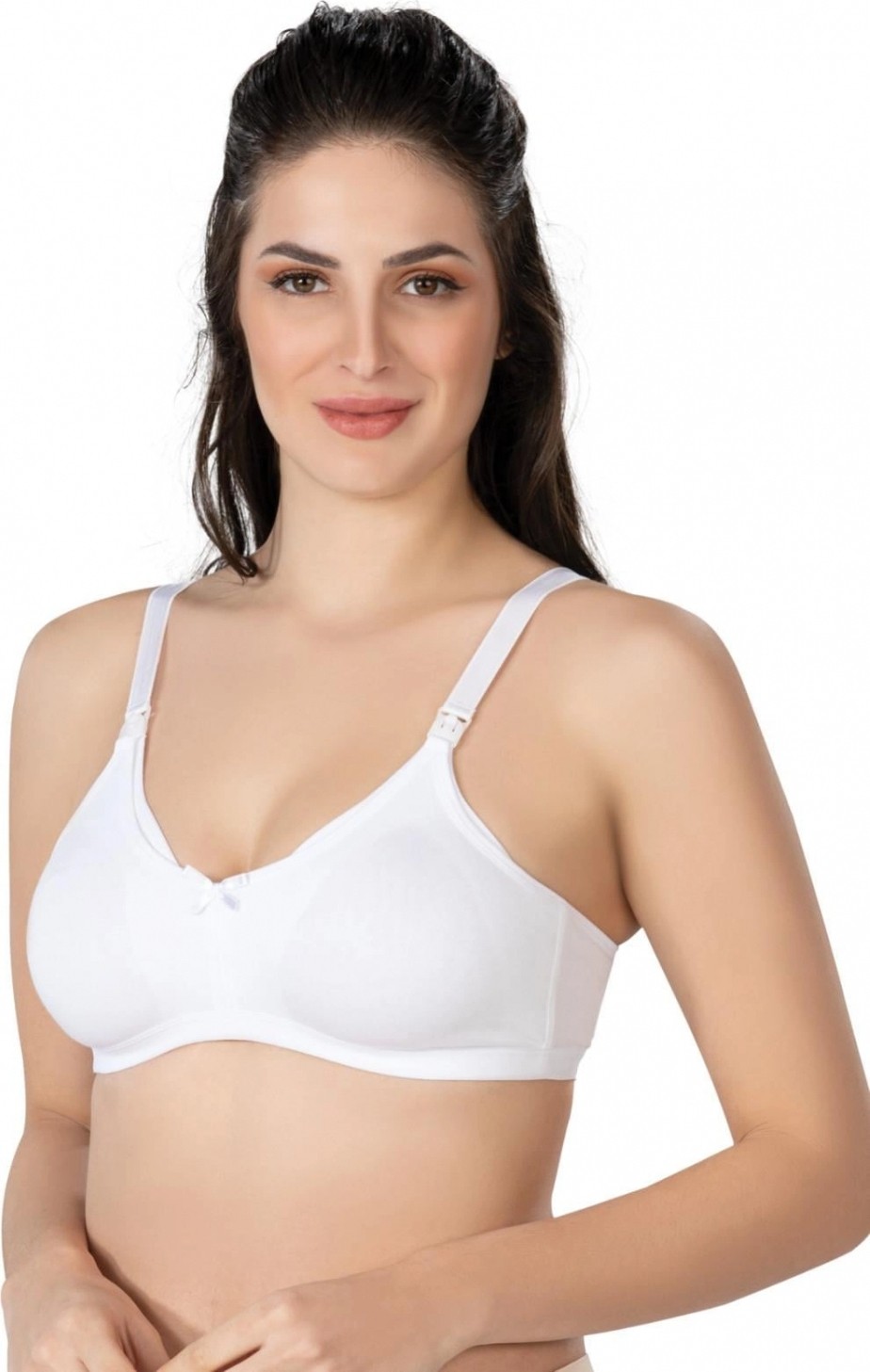 Marsilyan ™ Beyaz Mı 1421 Modal Cotton Emzirme Sütyen görsel 2