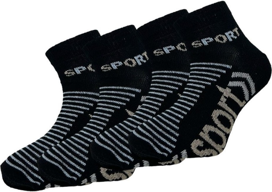 Black Arden Socks Erkek Çocuk Çorabı 7-8 Yaş