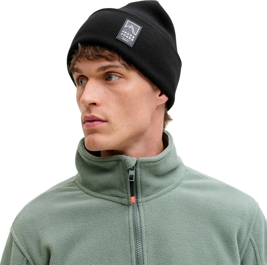 Jack & Jones 12286472 Jacalpes Beanie Ski Bere Siyah görsel 2