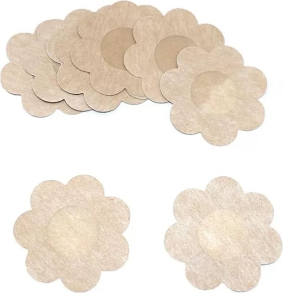 Uravas Store Mor Salkım Home Kadın Gögüs Ucu Gizleyici Bant (Yapışkanlı) 5 Çift