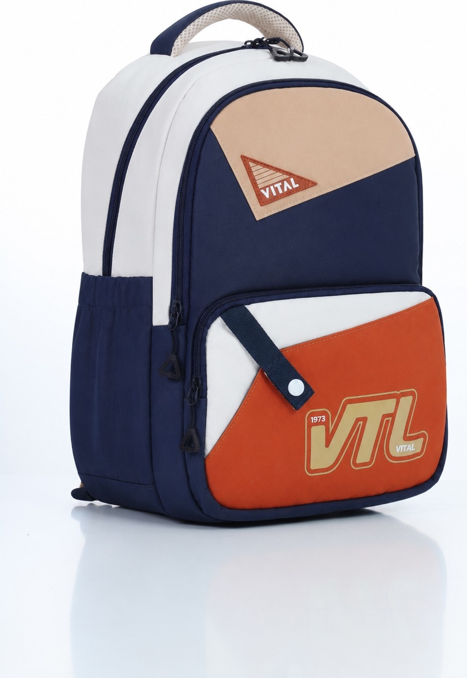 Vital Modern Line Unisex Okul Çantası (Su Geçirmez Kumaş)