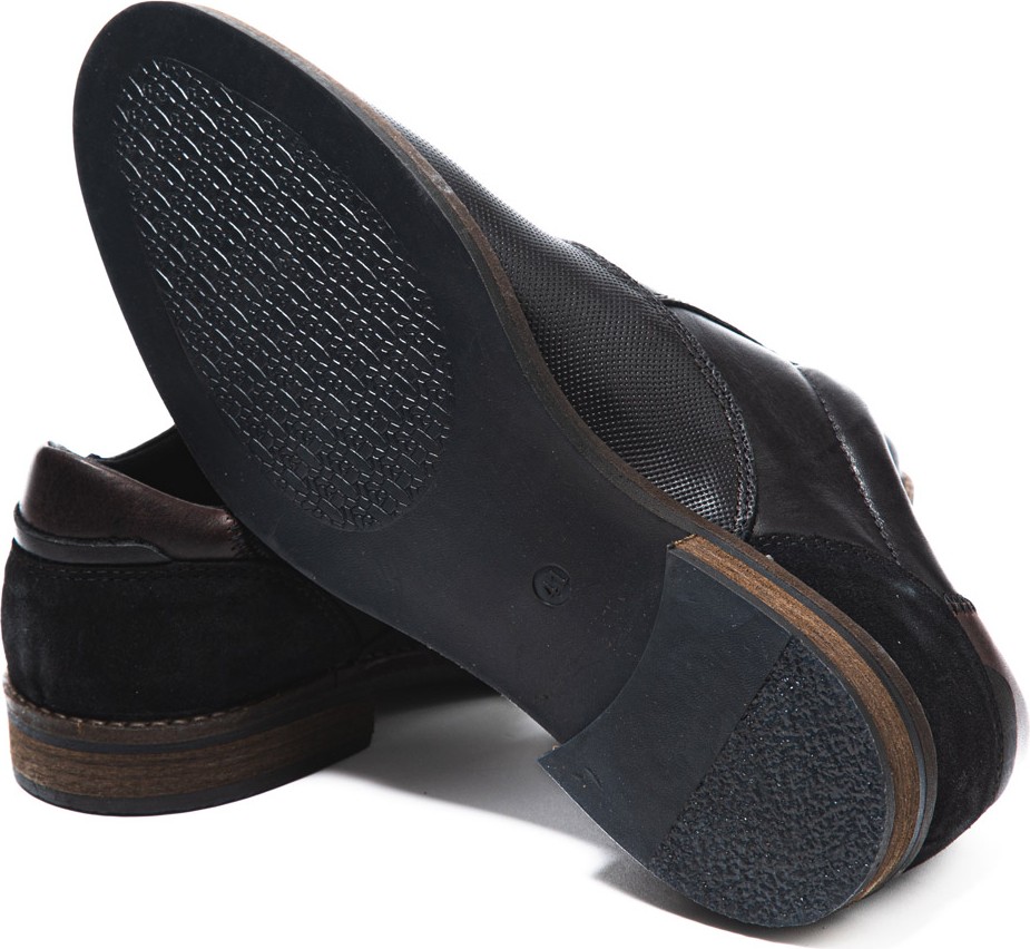 John May Erkek Oxford ( Klasik) 1154/A 011 Wk-John May Orkut Suede Black görsel 5