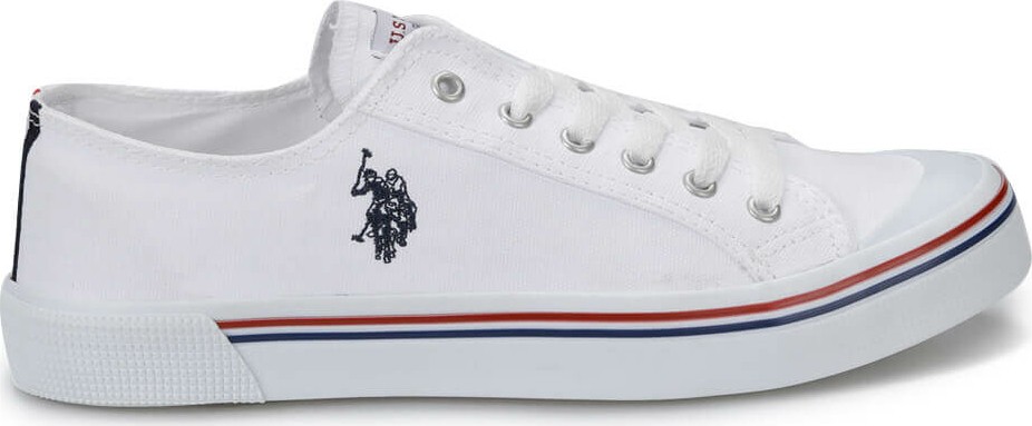 U.S. Polo Assn. U.S Polo Assn. Penelope Erkek Beyaz Bez Spor Ayakkabı görsel 2