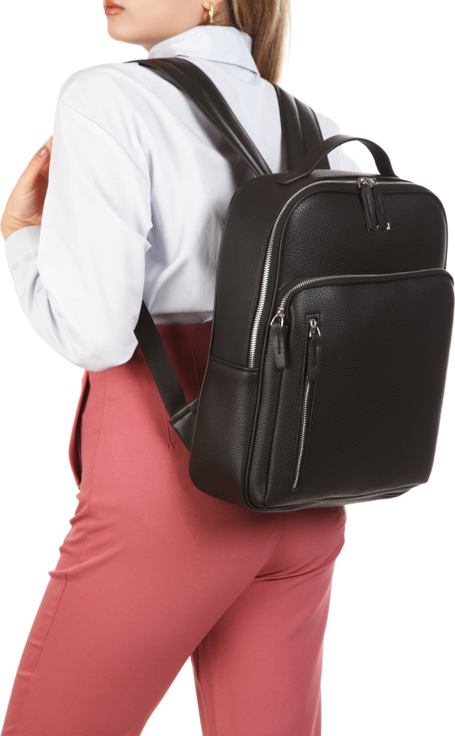 Fossil 9514 Unisex Vegan Deri Sırt Çantası Laptop Bölmeli Suya Dayanıklı Özelliklerle Şık Tasarım görsel 5
