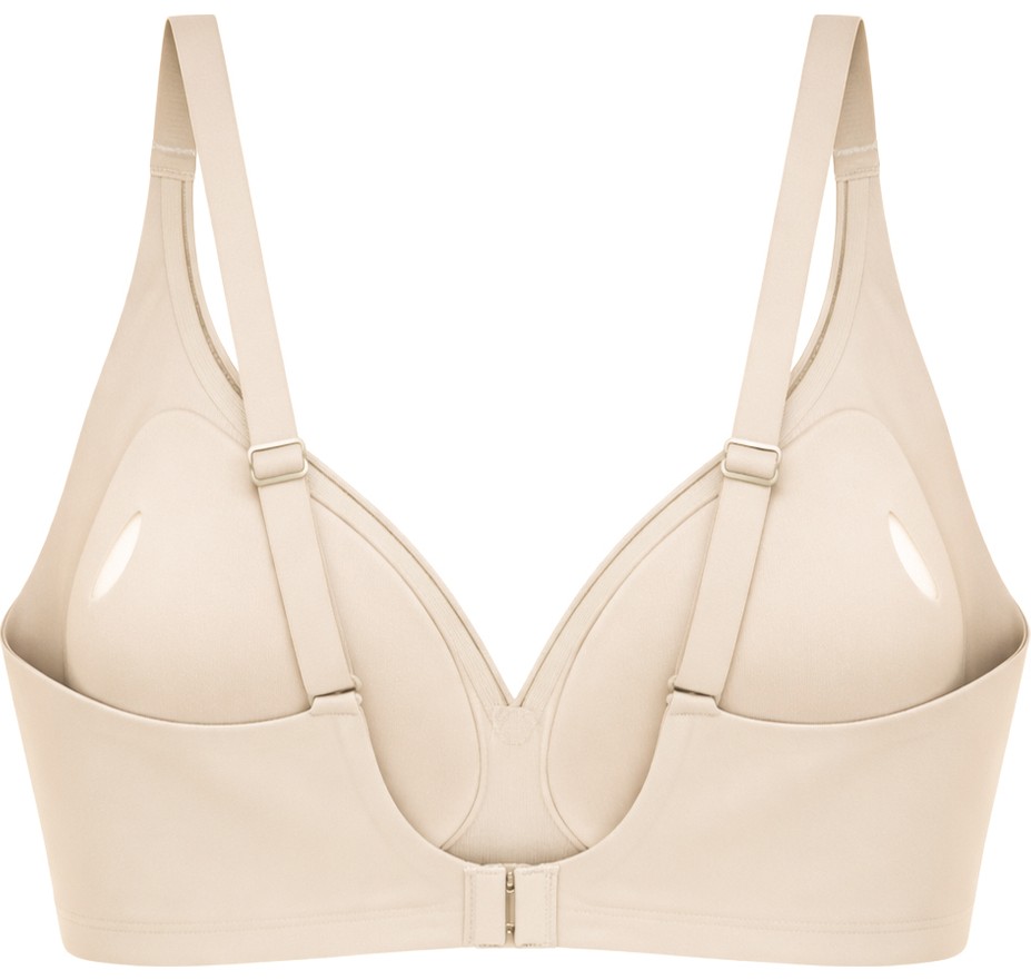 Cottonhill Seamless Bra - Slight | Siyah Lazer Kesim Dikişsiz Dilim Detaylı Balensiz Kadın Sütyen görsel 2