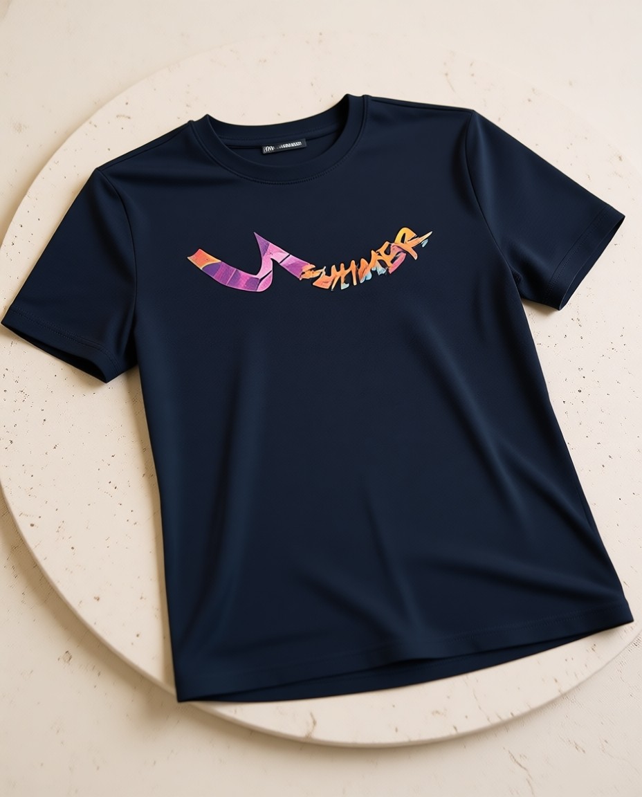 LTB GONOLA Renkli Logo Baskılı Relaxed Kadın T-shırt görsel 5