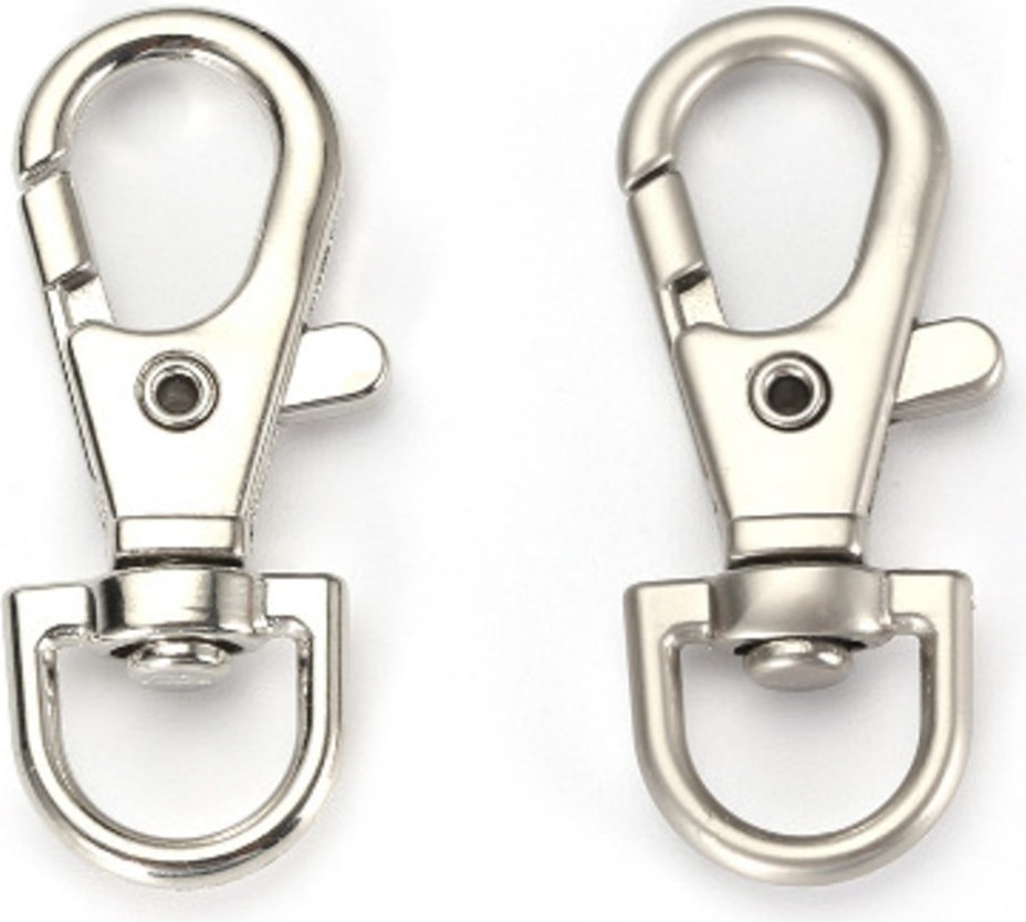 Orhan Çanta 1 Cm 50 Adet Balık Kanca Nikel (Gümüş) - Metal Çanta ve Cüzdan Askı Klipsi