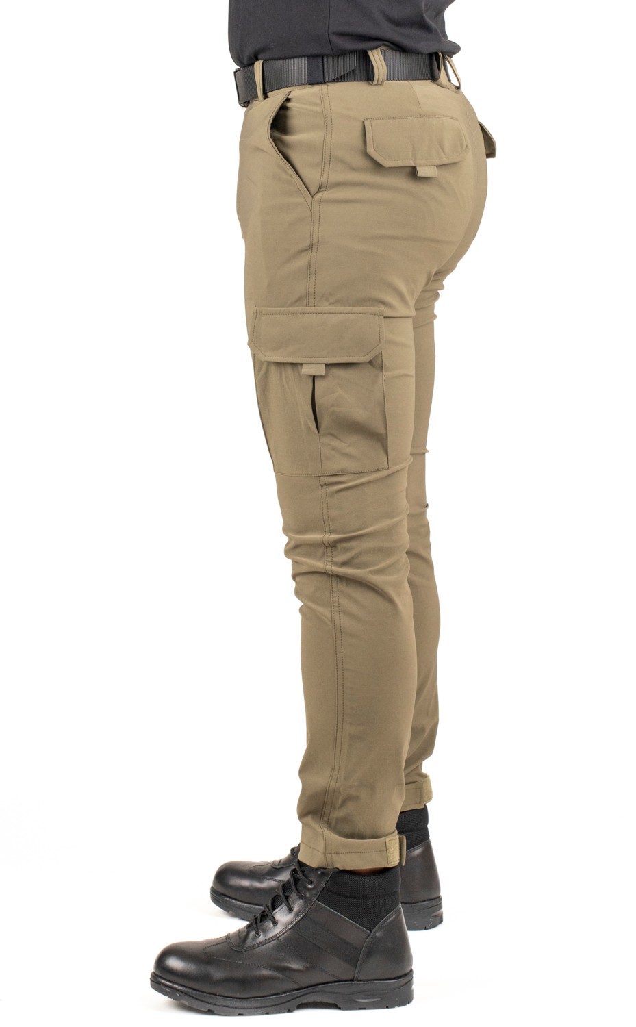 NKY Store Erkek Taktik Outdoor Kargo Pantolon, Suya Dayanıklı, Esnek ve Çok Cepli Haki Renk görsel 2