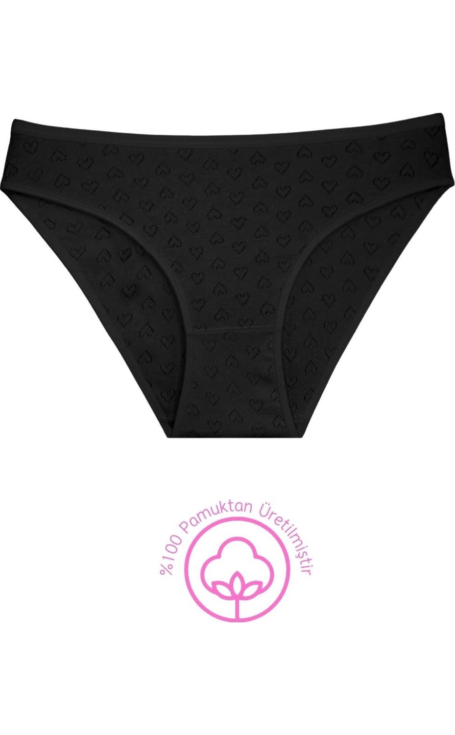 New Lilla 1501 Kalpli %100 Pamuklu 5'li Kadın Bikini Külot Paketi görsel 8